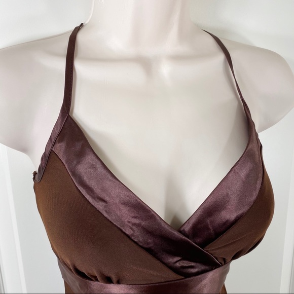 ❗️SOLD❗️Vintage 90s Y2K Low Cut Asymmetrical Top - Picture 3 of 16